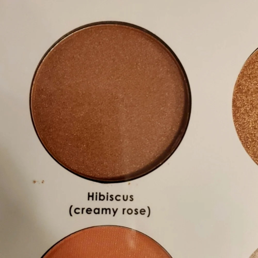 Seraphine Botanicals Happy Hibiscus Luminizer and Blush Palette